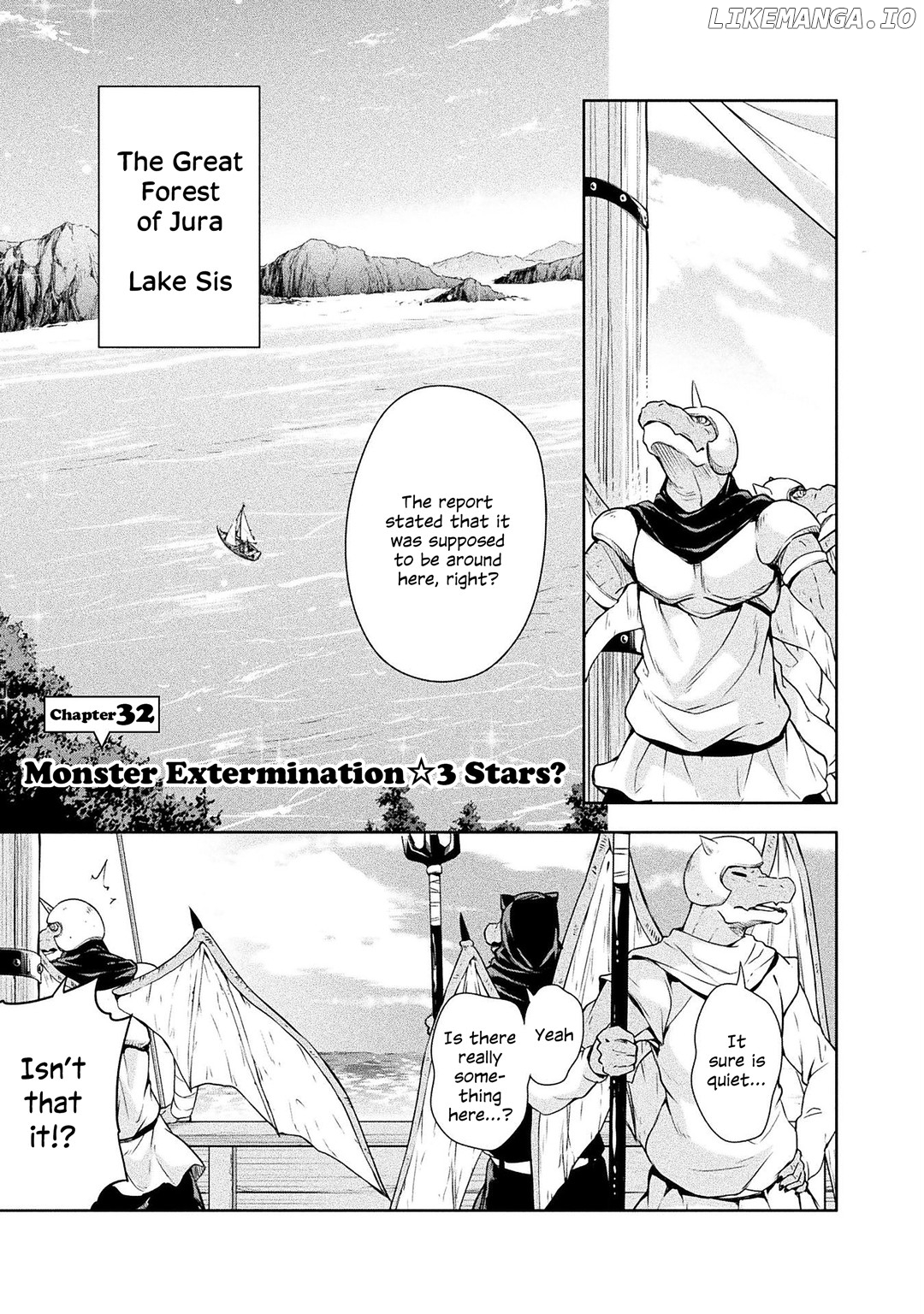 tensei shitara slime datta ken: the ways of strolling in the demon country chapter 32 - page 1