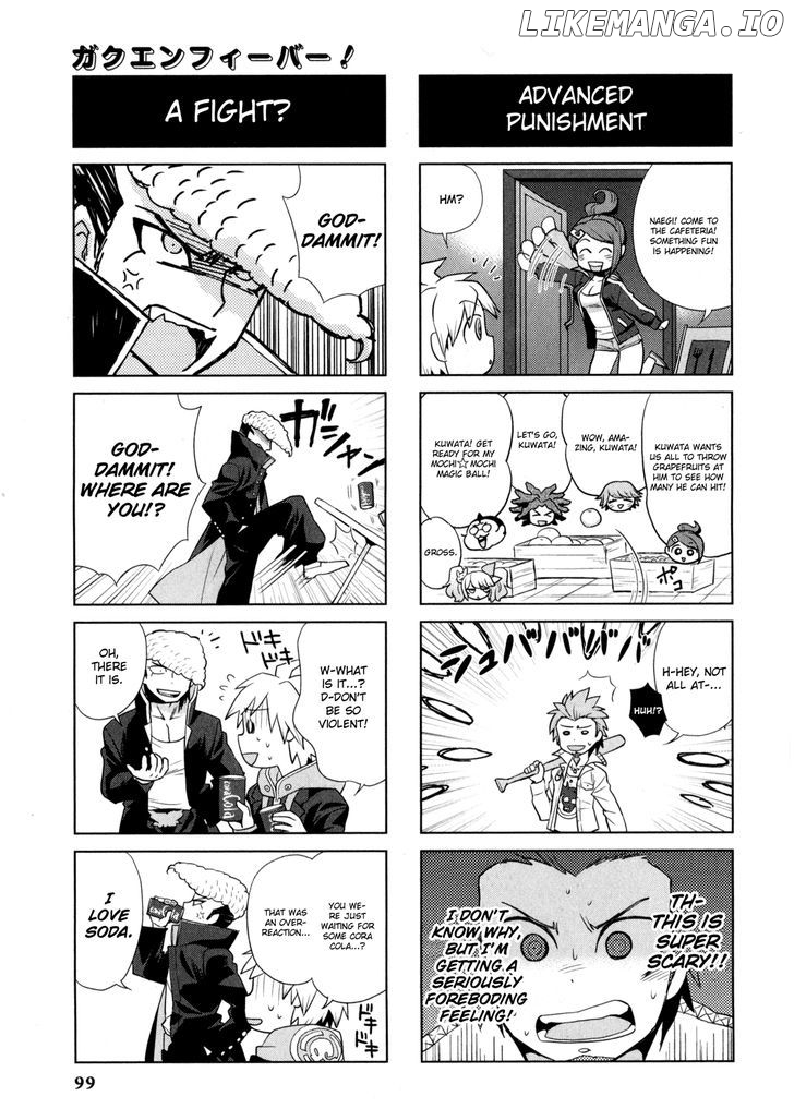 Danganronpa - Academy of Hope and High School of Despair 4-koma Kings chapter 2 - page 101