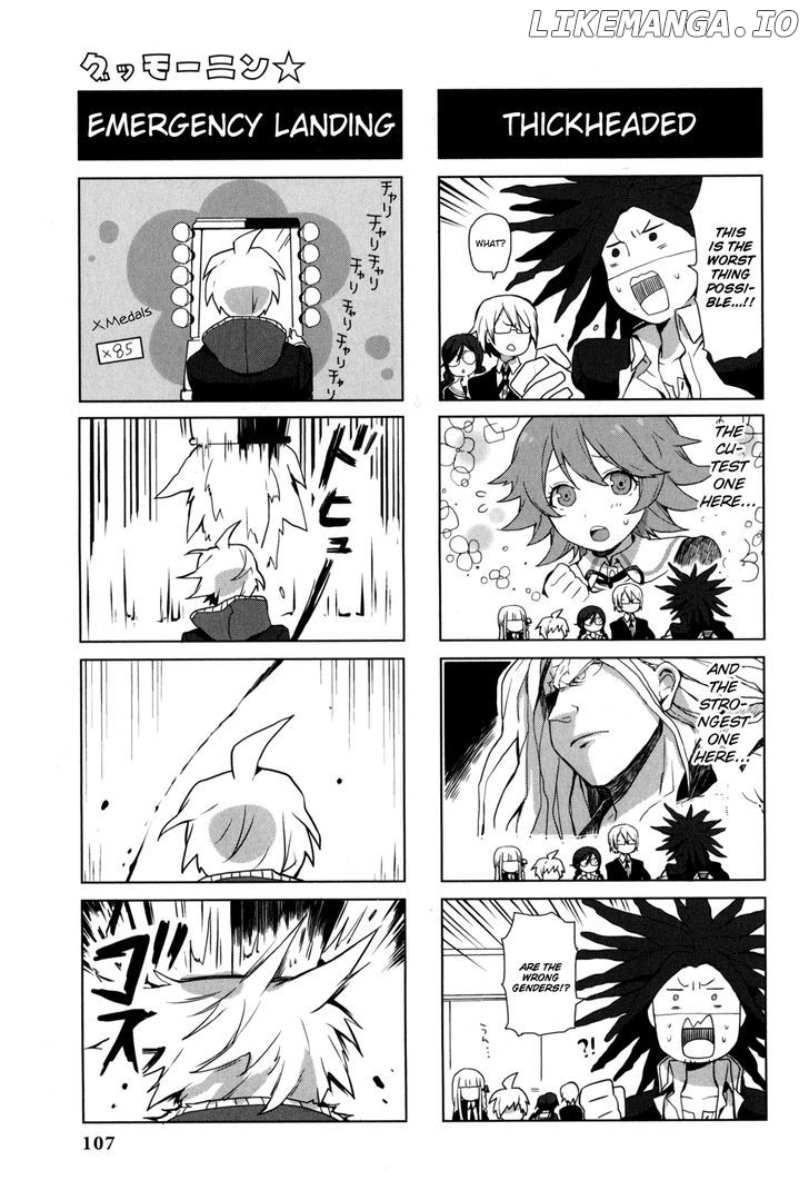 Danganronpa - Academy of Hope and High School of Despair 4-koma Kings chapter 2 - page 109