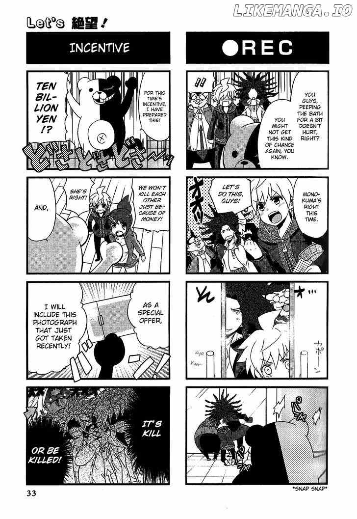 Danganronpa - Academy of Hope and High School of Despair 4-koma Kings chapter 2 - page 35