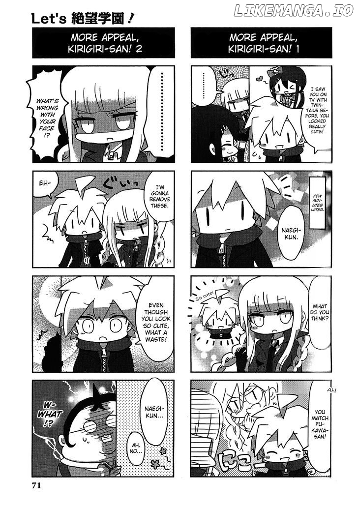 Danganronpa - Academy of Hope and High School of Despair 4-koma Kings chapter 2 - page 73