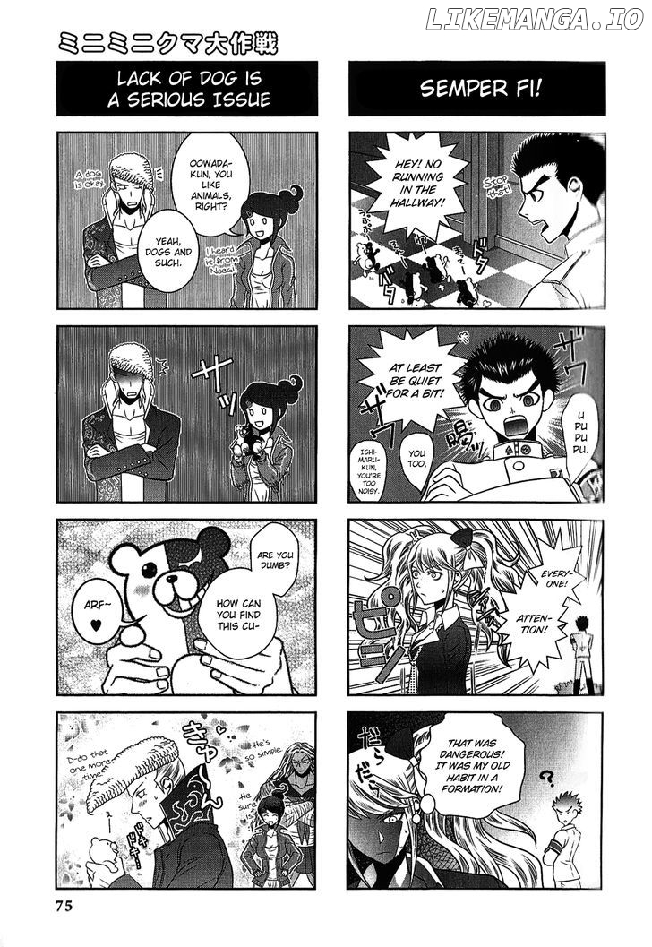 Danganronpa - Academy of Hope and High School of Despair 4-koma Kings chapter 2 - page 77