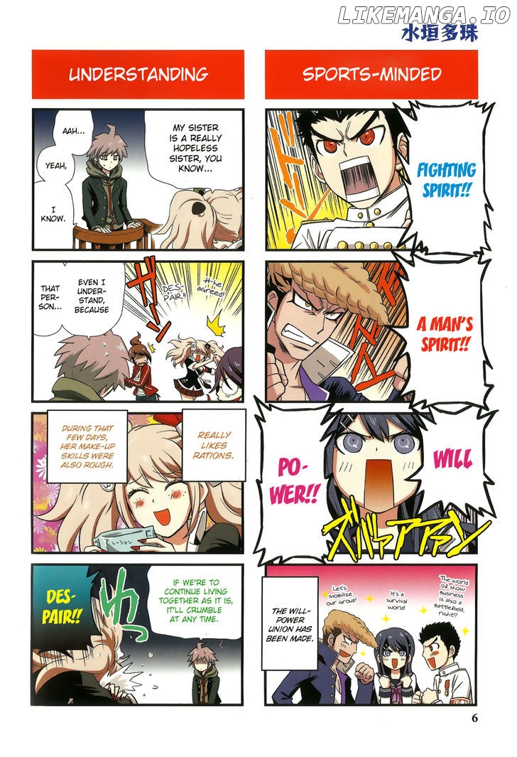 Danganronpa - Academy of Hope and High School of Despair 4-koma Kings chapter 2 - page 8