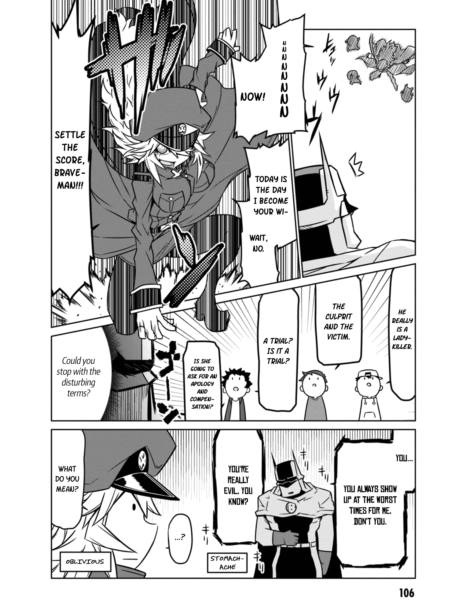 Zannen Jokanbu Black General-san chapter 45 - page 4