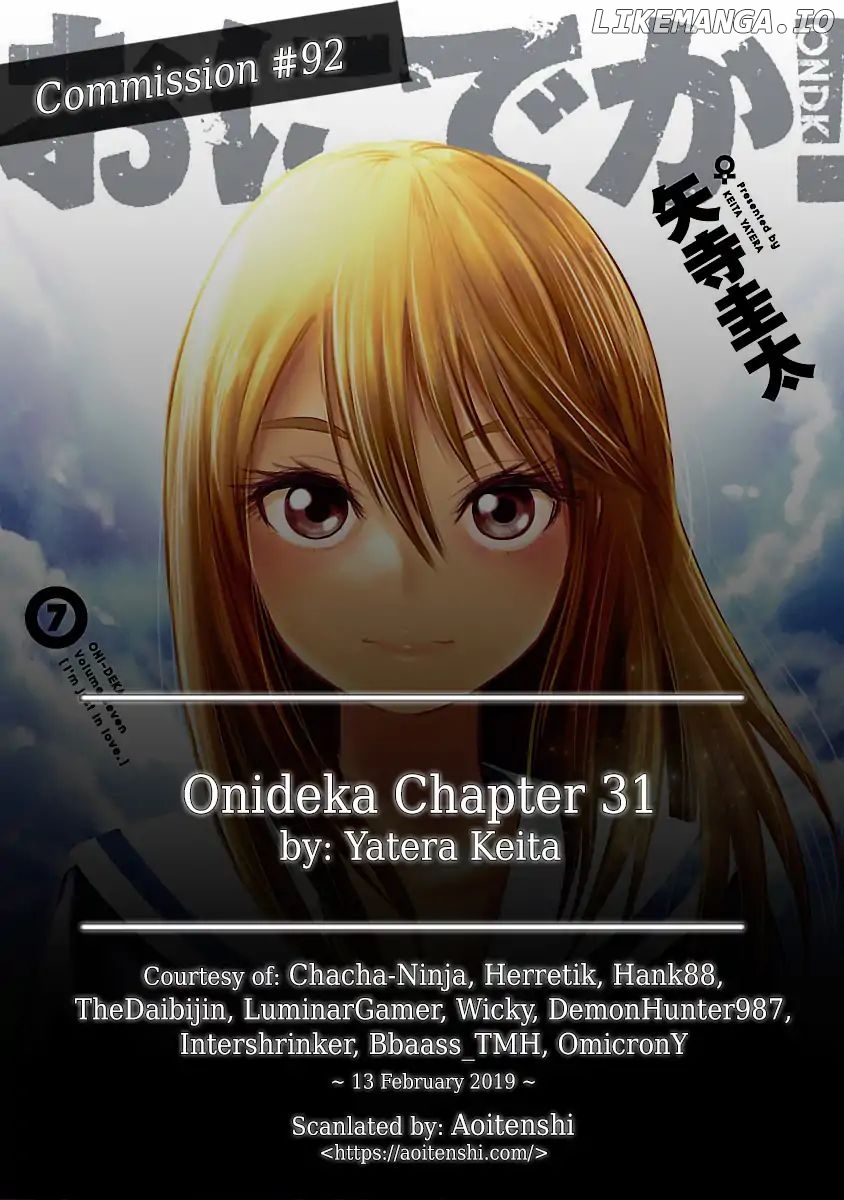 Onideka chapter 31 - page 1