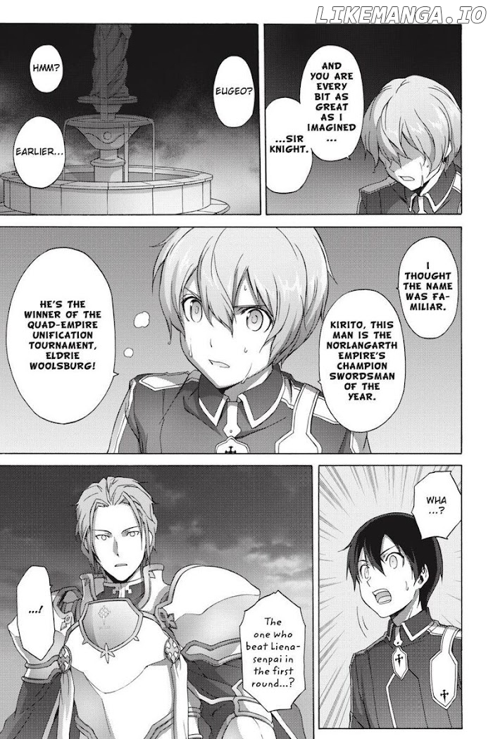 Sword Art Online - Project Alicization chapter 21 - page 24