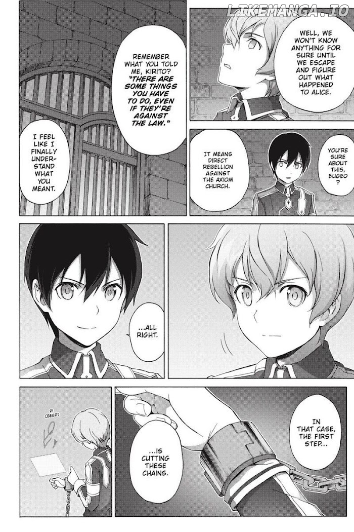 Sword Art Online - Project Alicization chapter 21 - page 6