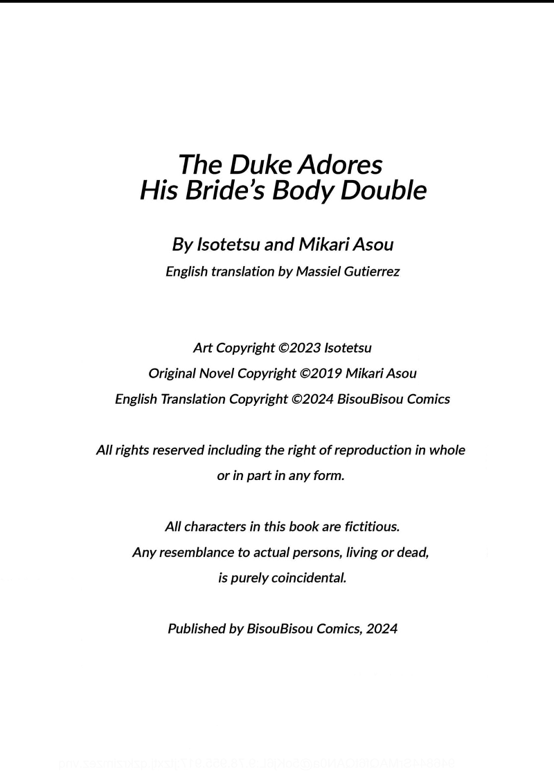 The Duke Adores His Bride's Body Double Chapter 1 - page 26