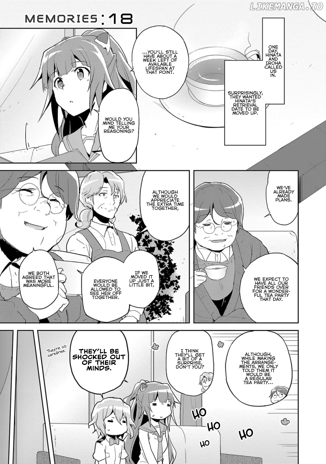 Plastic Memories - Say to Good-bye chapter 18 - page 1