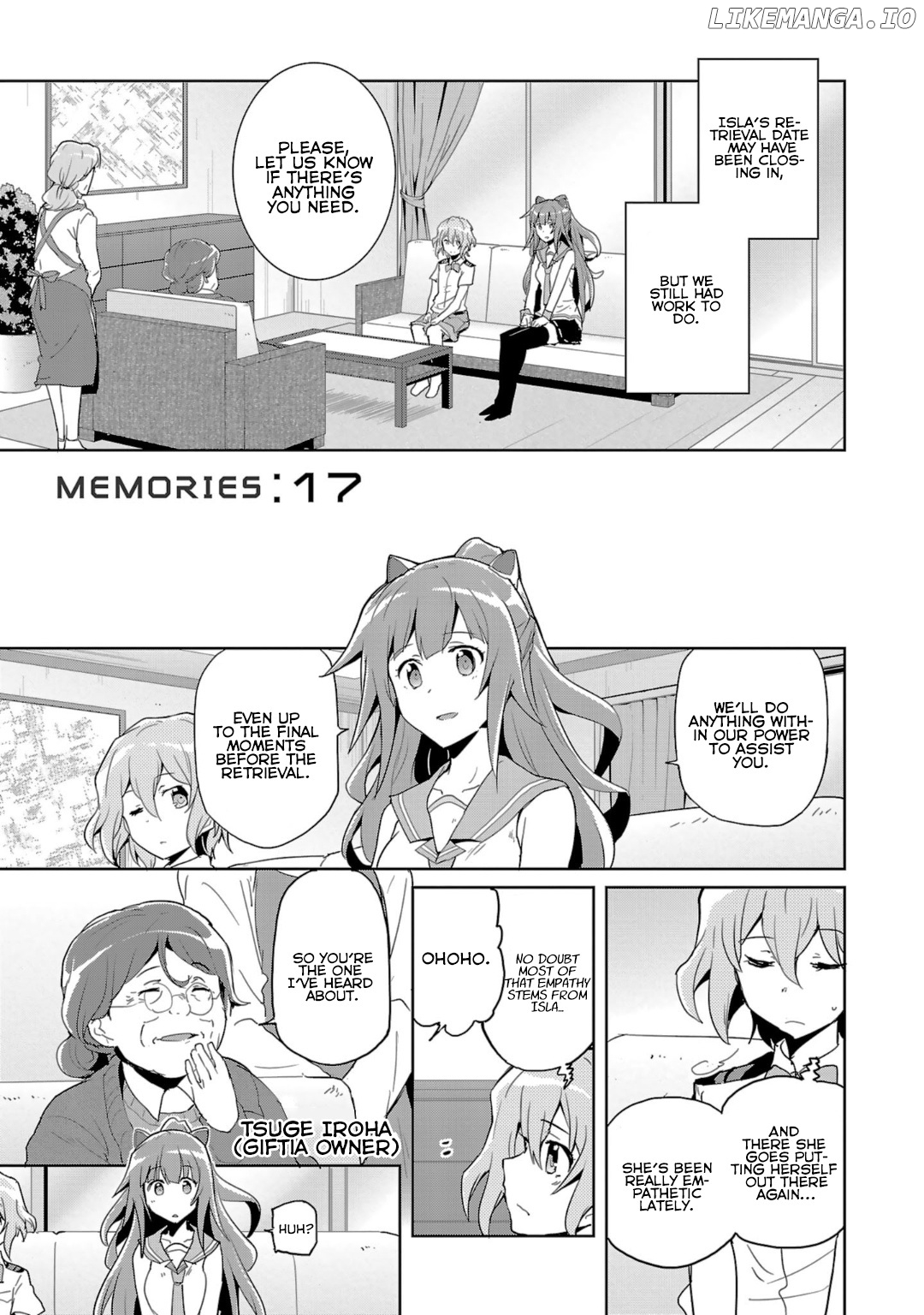 Plastic Memories - Say to Good-bye chapter 17 - page 1