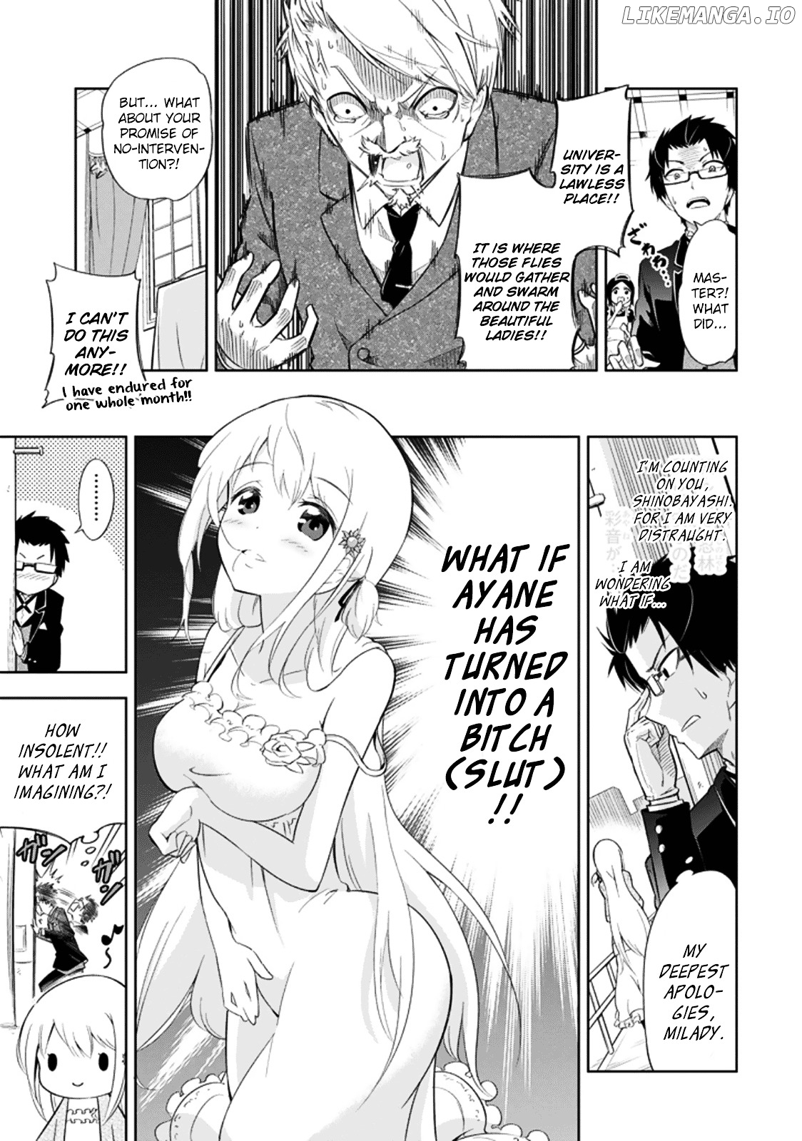 Ayane Oujou-sama wa Sanova B**ch ni Araserareru chapter 1 - page 3