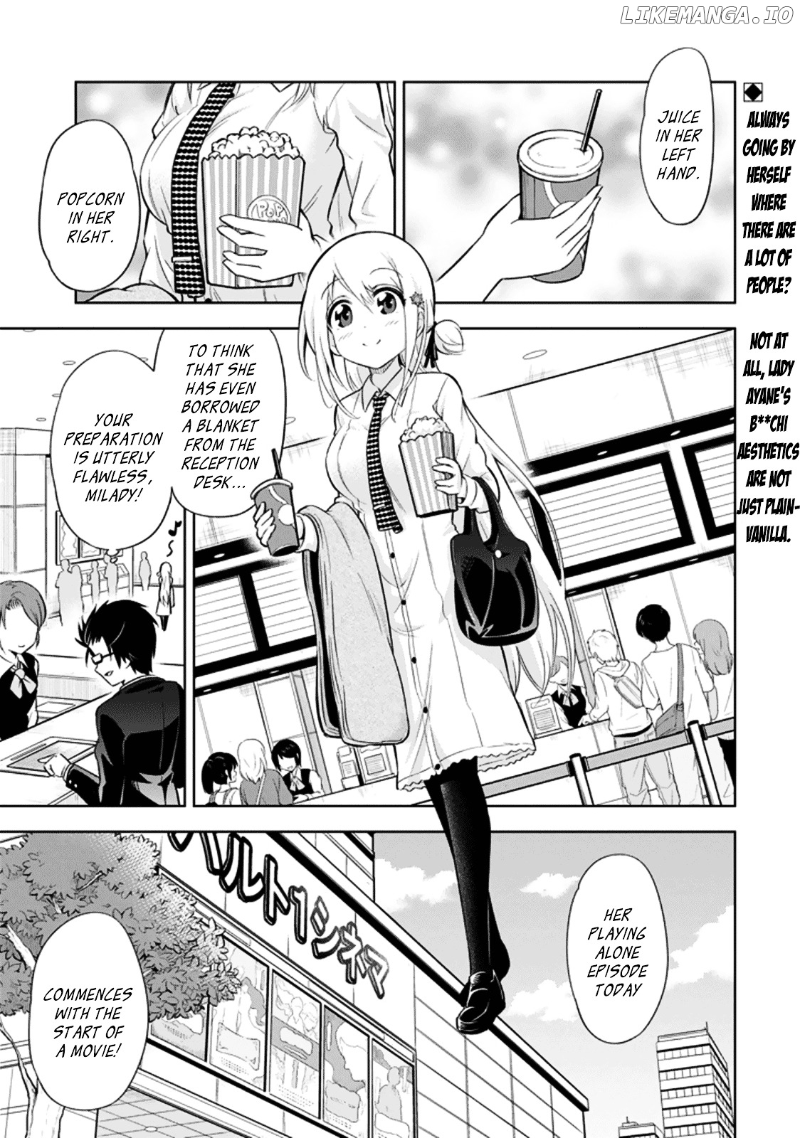 Ayane Oujou-sama wa Sanova B**ch ni Araserareru chapter 6 - page 1