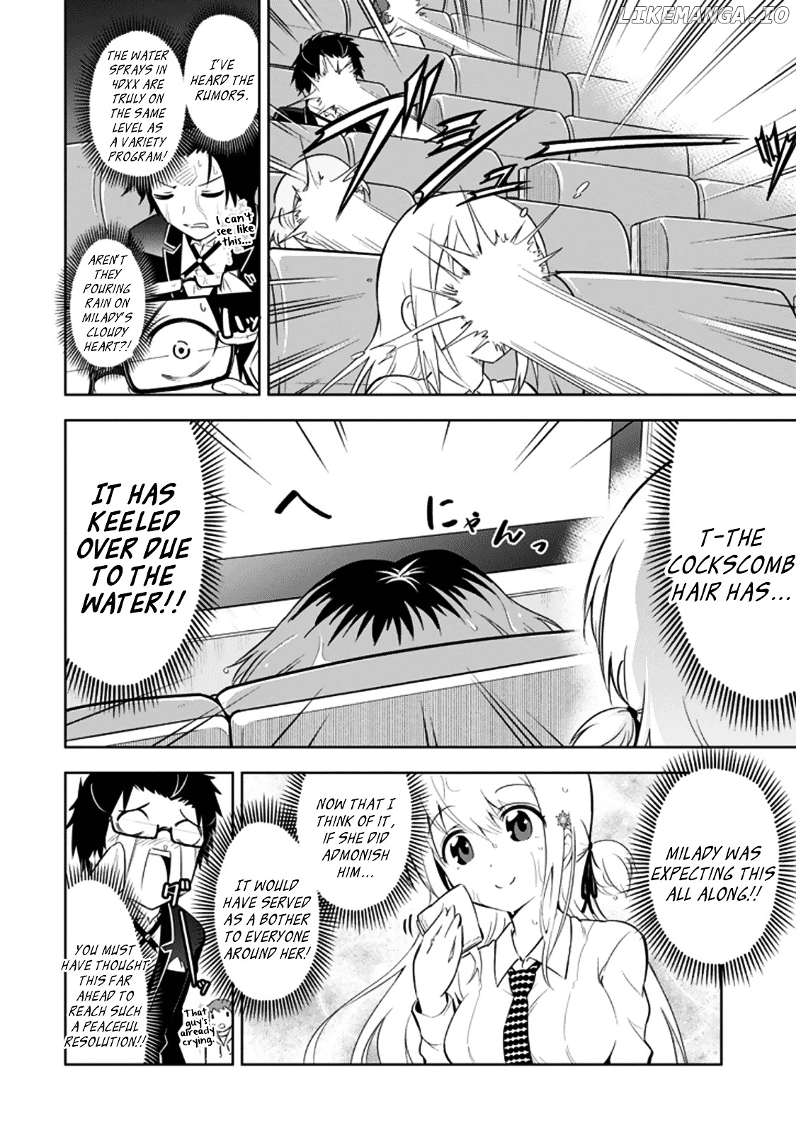 Ayane Oujou-sama wa Sanova B**ch ni Araserareru chapter 6 - page 8