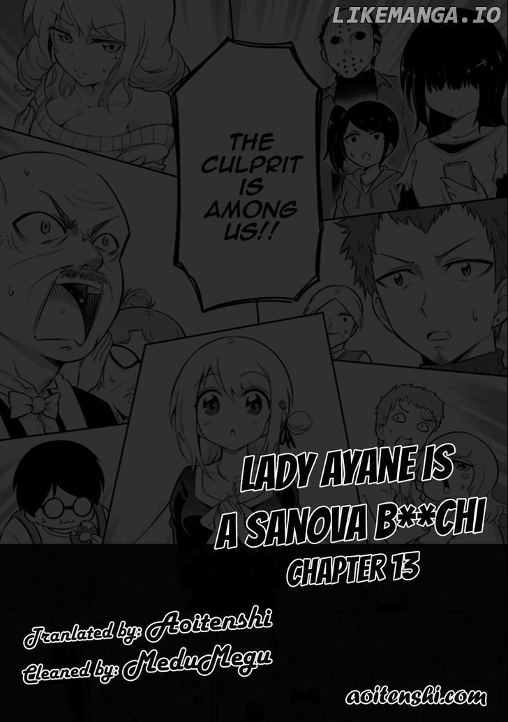 Ayane Oujou-sama wa Sanova B**ch ni Araserareru chapter 13 - page 21