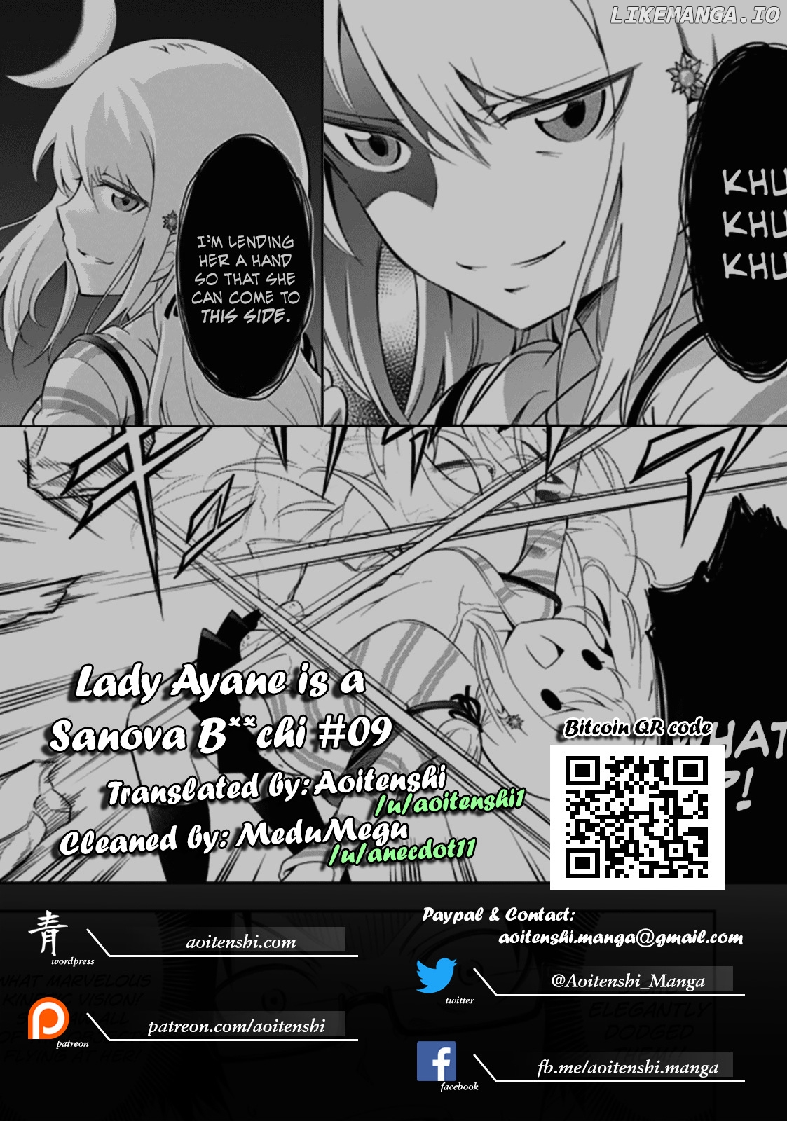 Ayane Oujou-sama wa Sanova B**ch ni Araserareru chapter 9 - page 21