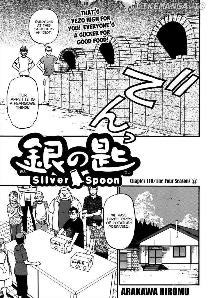 Gin no Saji chapter 110 - page 4