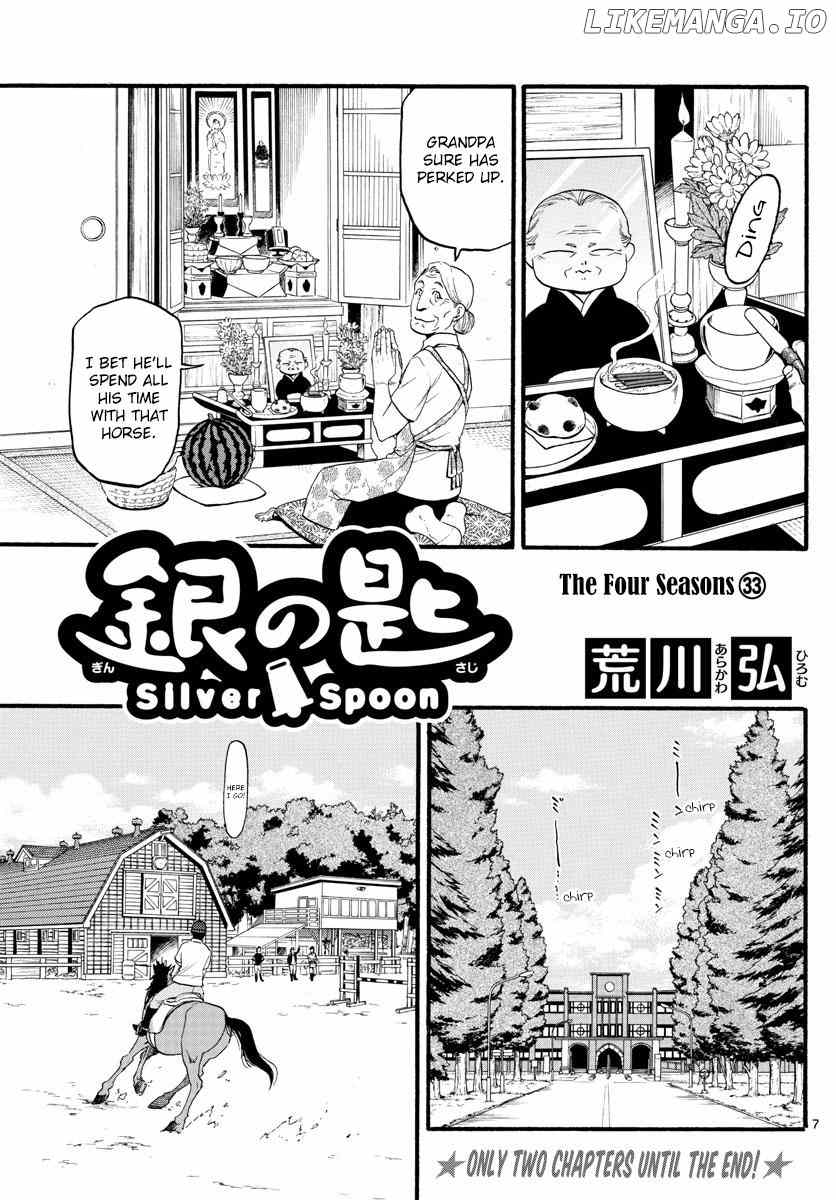 Gin no Saji chapter 130 - page 8