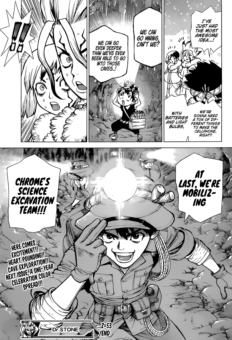 Dr. Stone chapter 53 - page 18