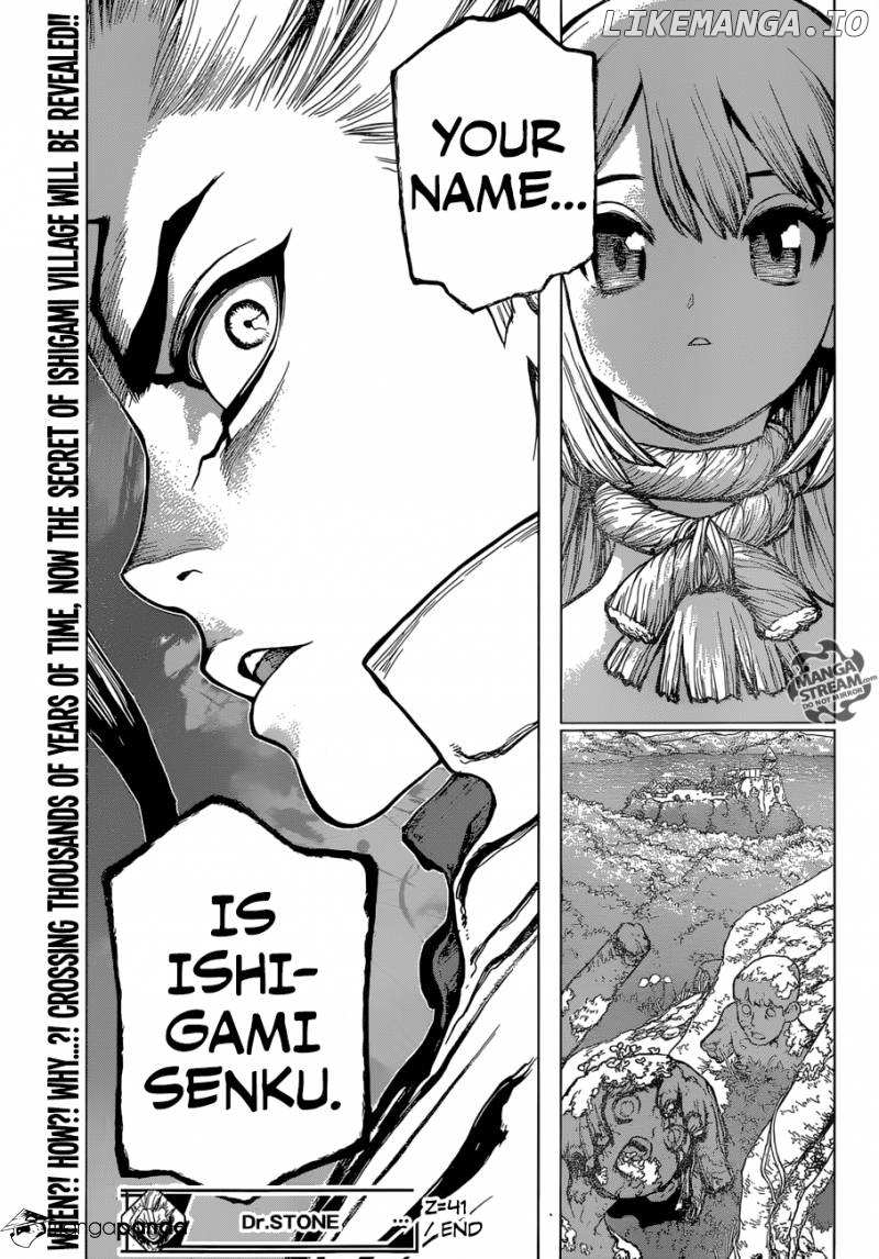 Dr. Stone chapter 41 - page 18