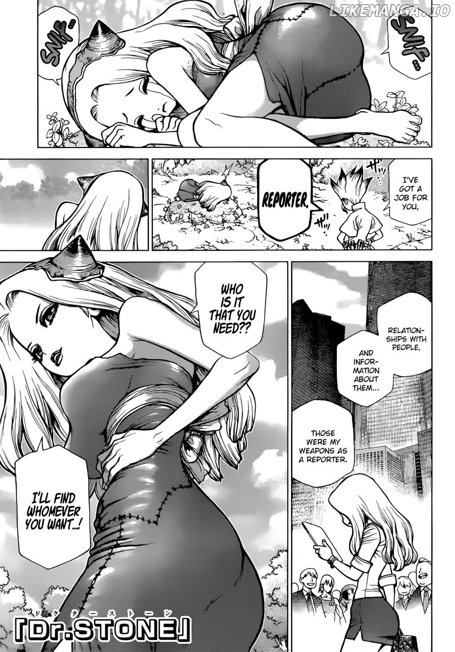 Dr. Stone chapter 85 - page 1