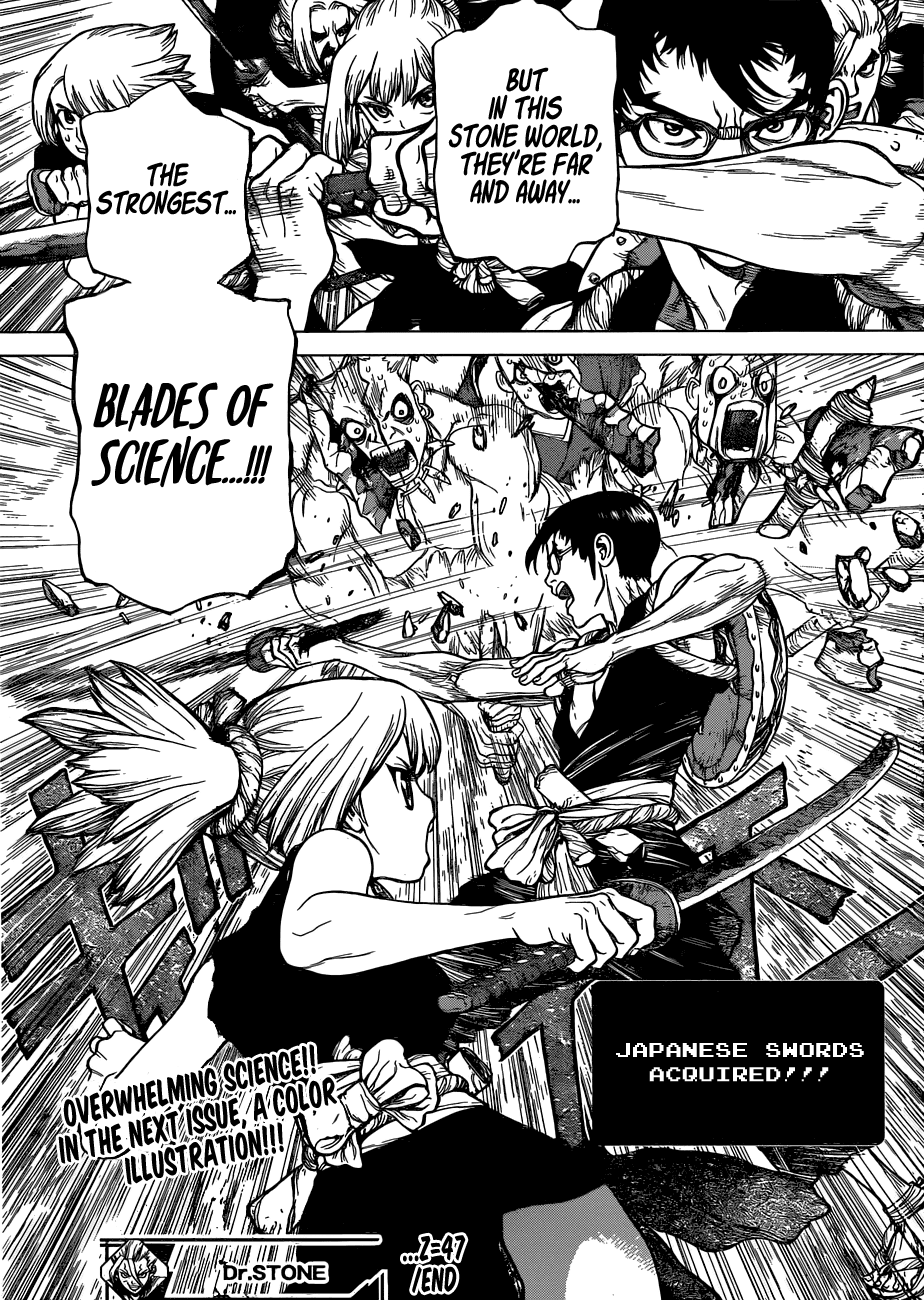 Dr. Stone chapter 47 - page 18