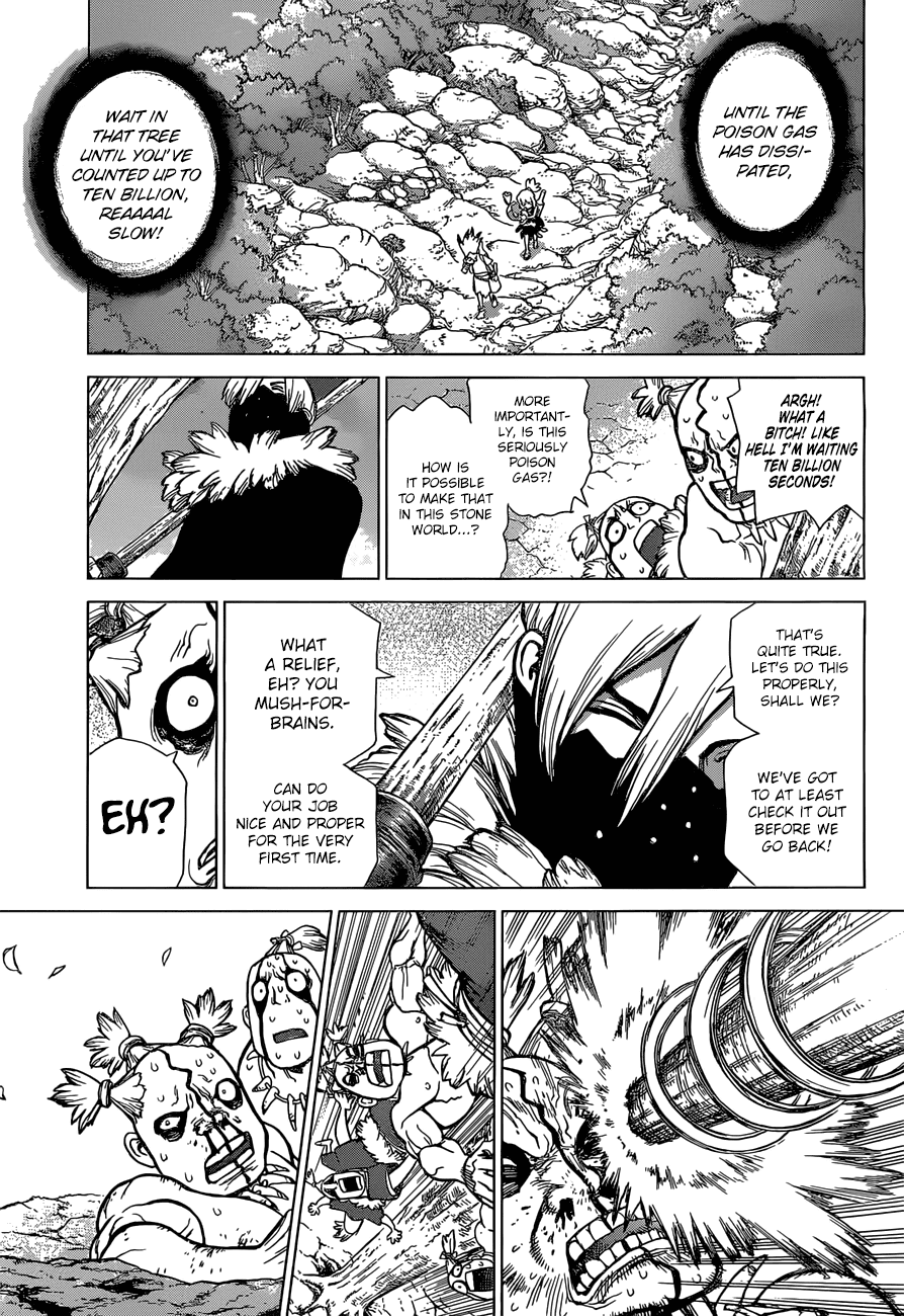 Dr. Stone chapter 49 - page 15