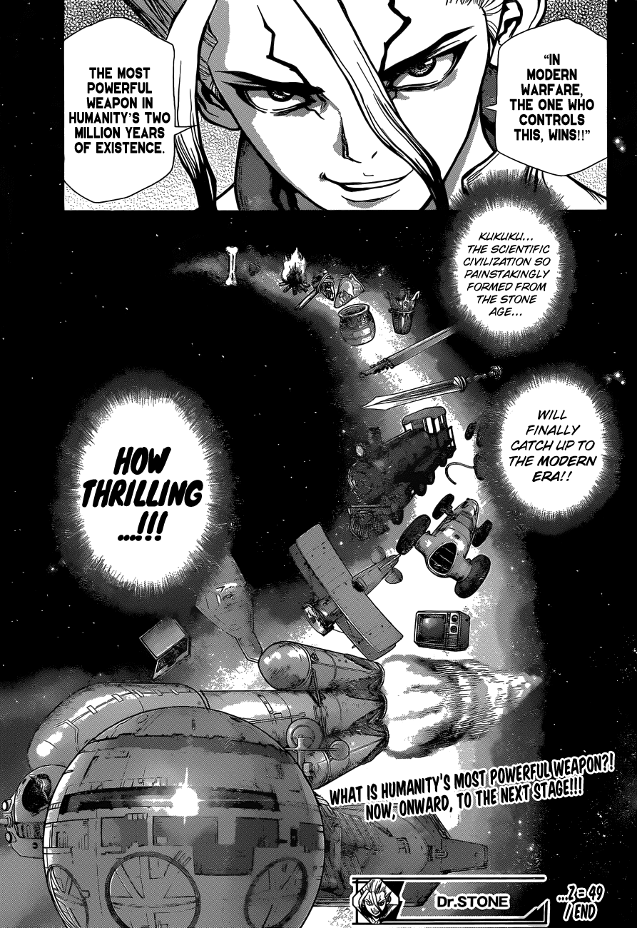 Dr. Stone chapter 49 - page 18