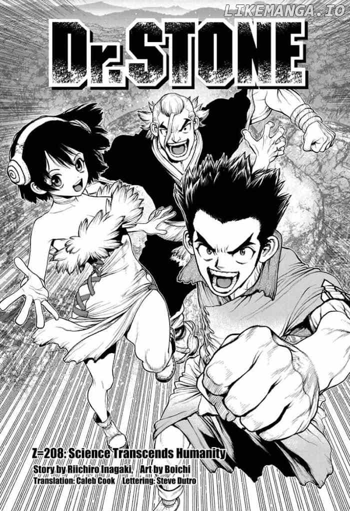 Dr. Stone chapter 208 - page 1