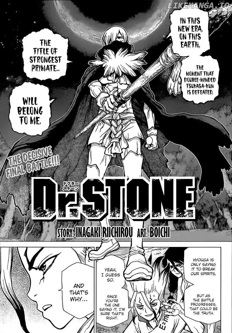 Dr. Stone chapter 81 - page 1