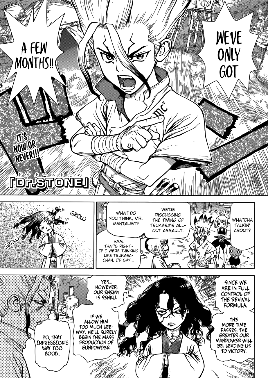 Dr. Stone chapter 52 - page 1