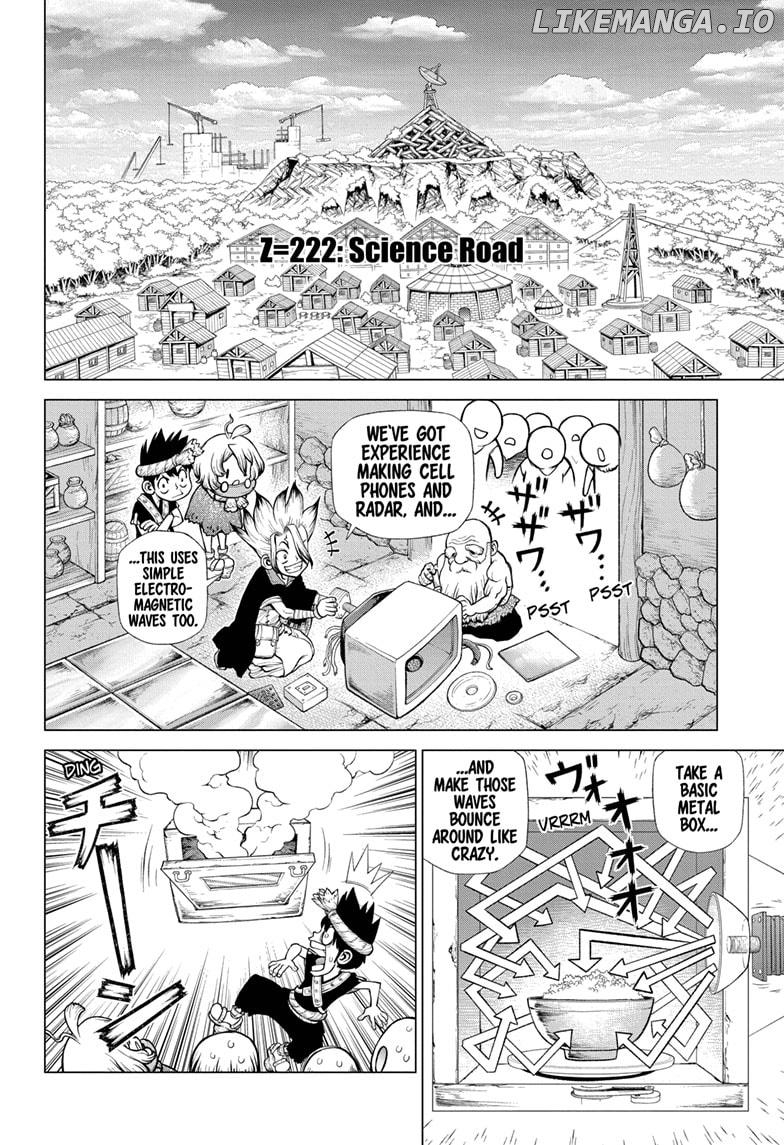 Dr. Stone chapter 222 - page 6