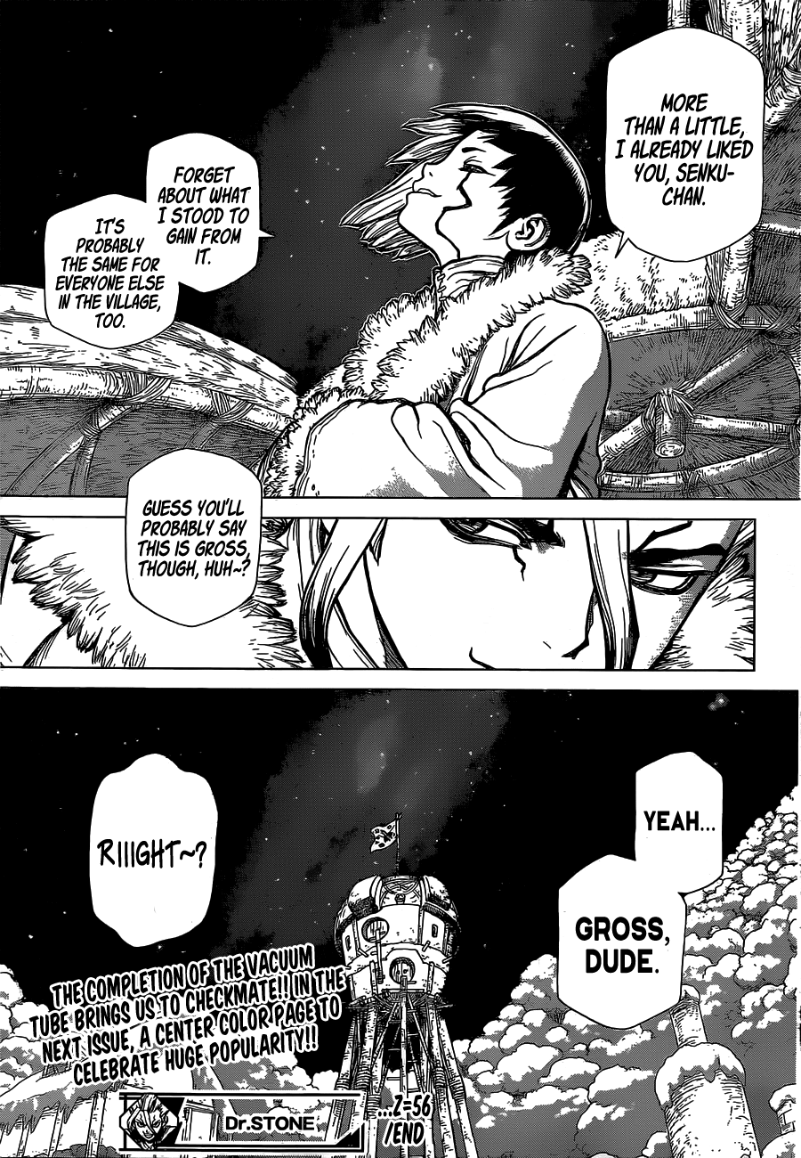 Dr. Stone chapter 56 - page 19