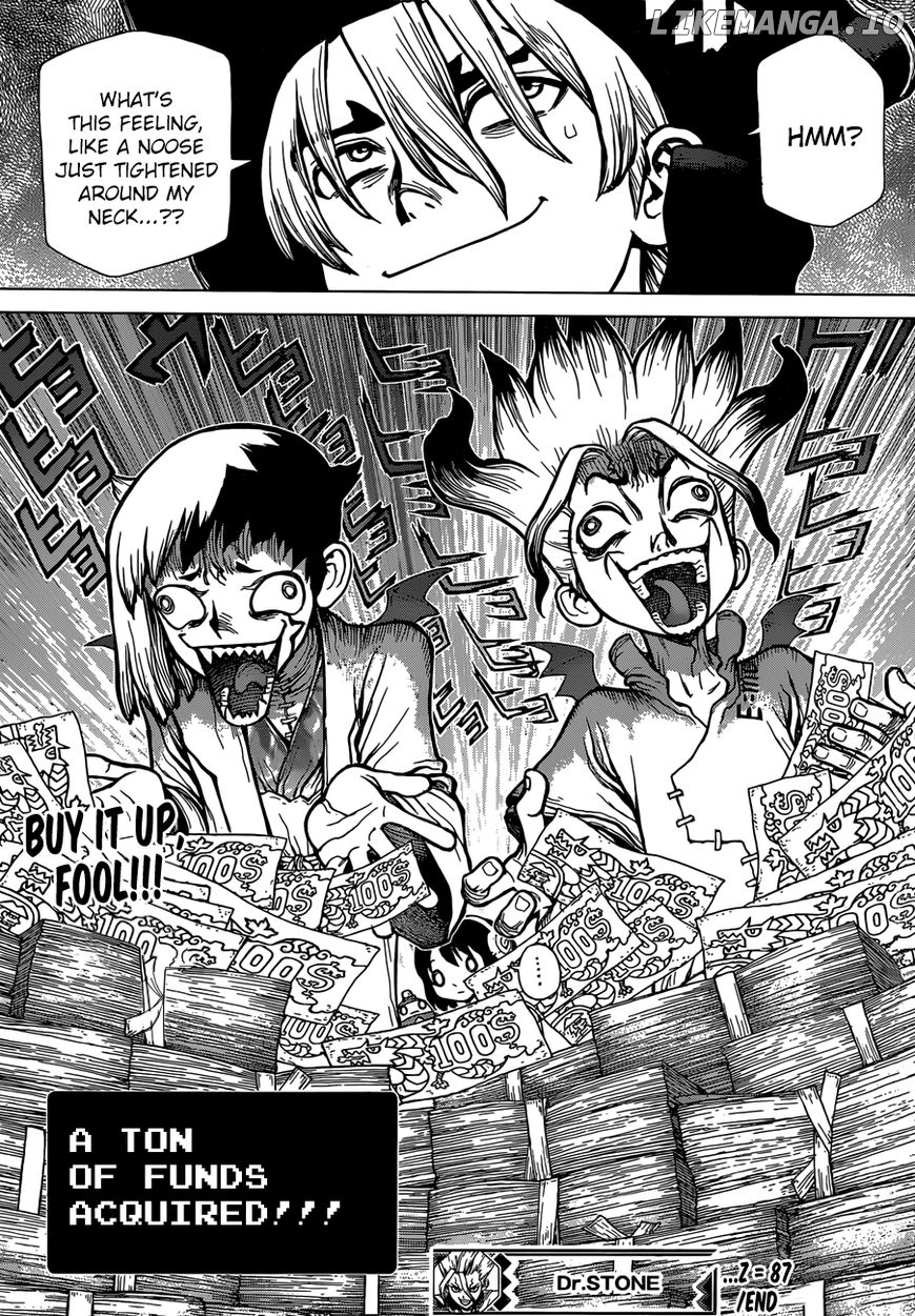 Dr. Stone chapter 87.1 - page 19