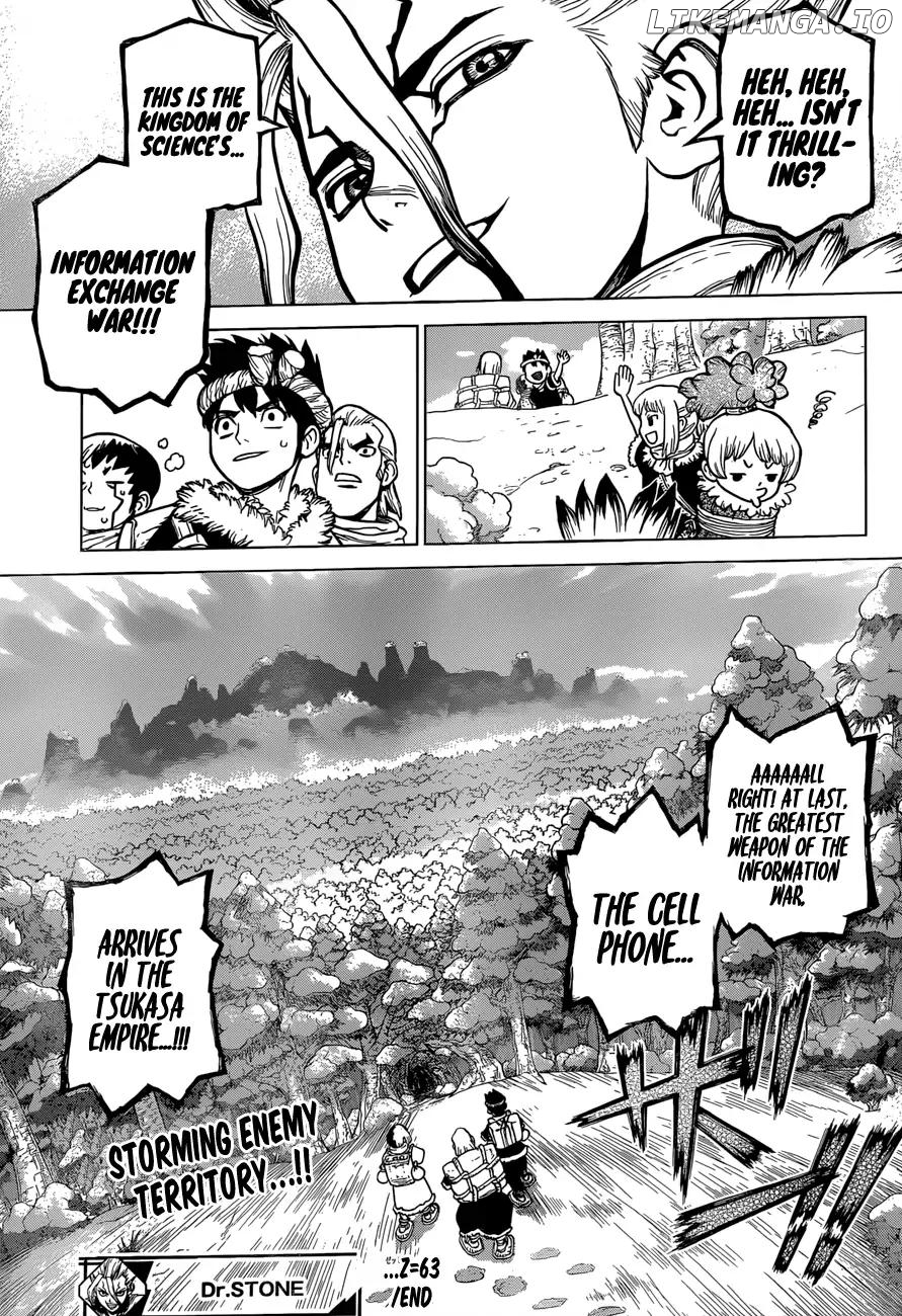 Dr. Stone chapter 63 - page 20