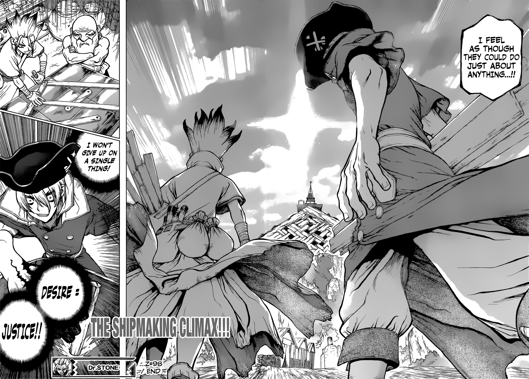 Dr. Stone chapter 98 - page 21