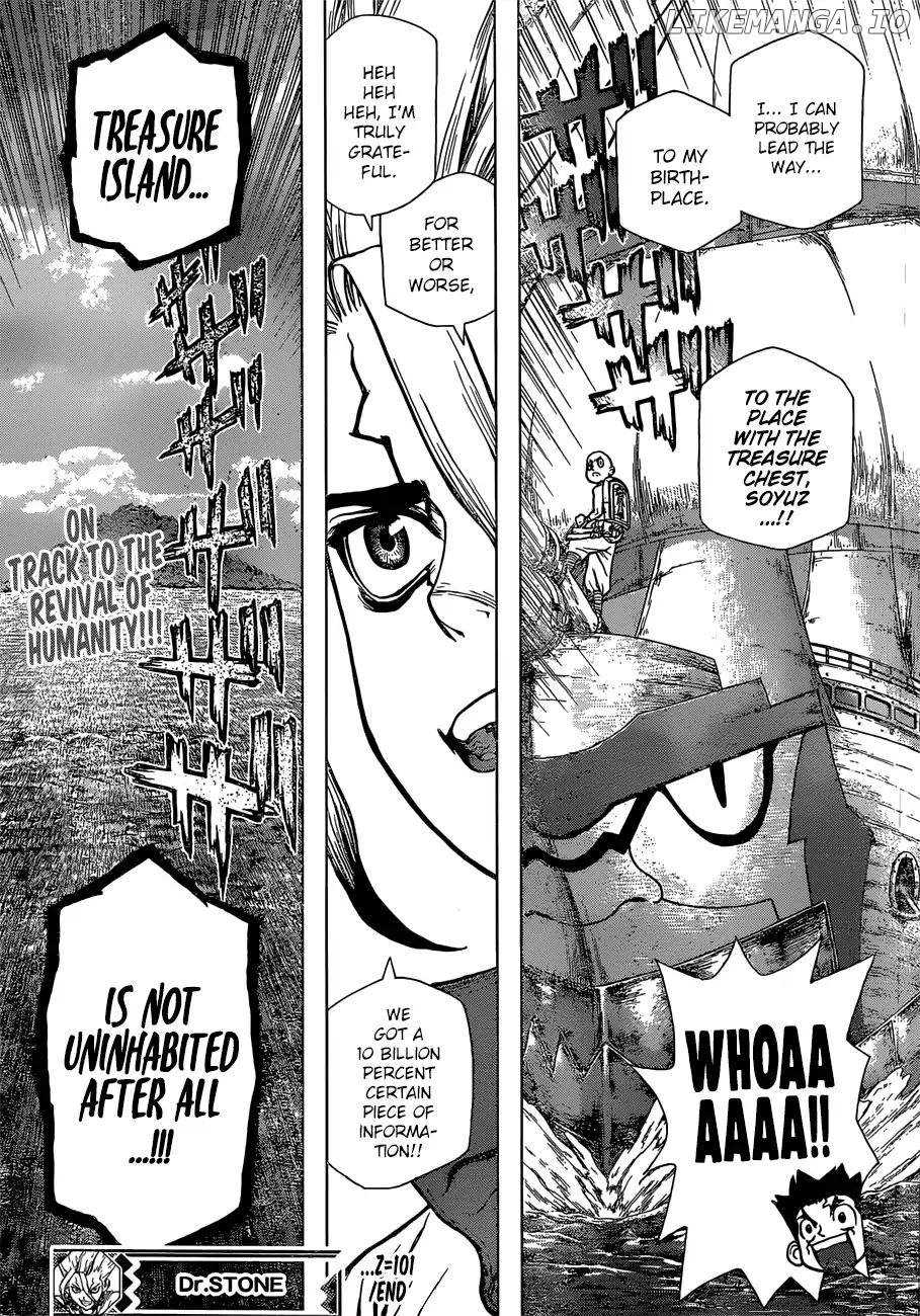 Dr. Stone chapter 101 - page 17