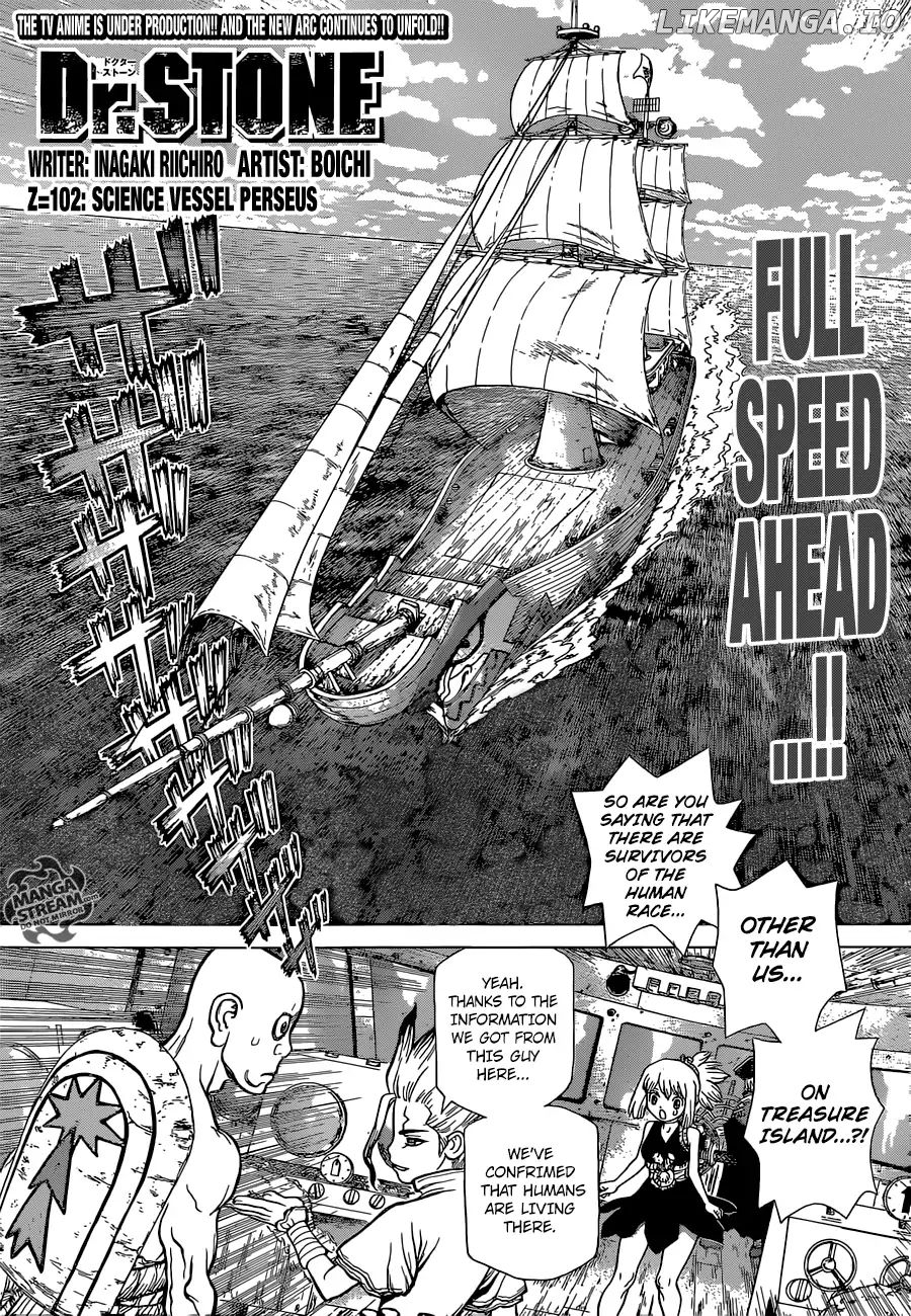 Dr. Stone chapter 102 - page 1