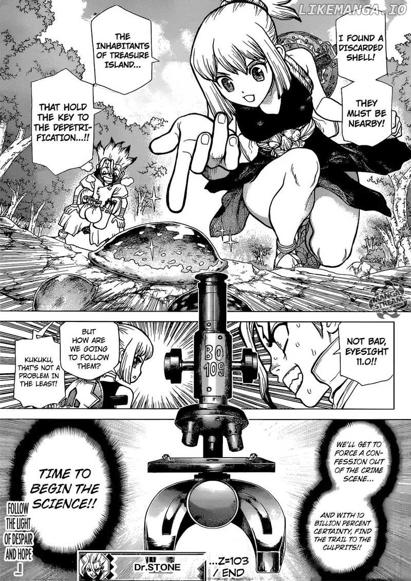 Dr. Stone chapter 103 - page 19