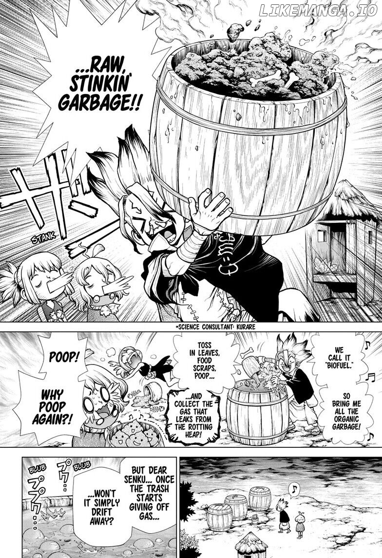 Dr. Stone chapter 200 - page 3