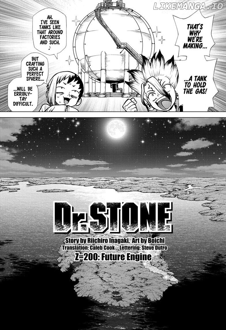 Dr. Stone chapter 200 - page 4