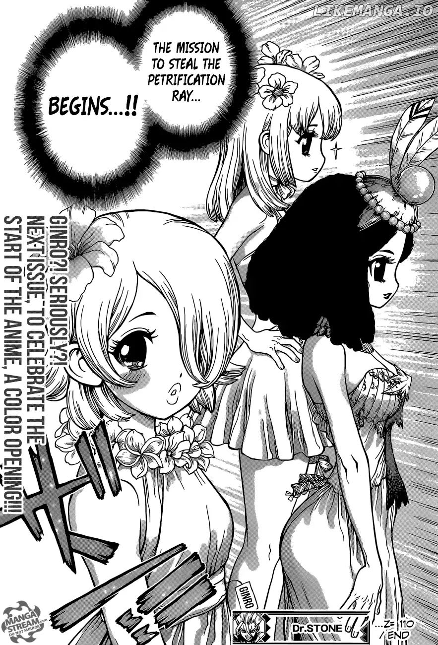 Dr. Stone chapter 110 - page 20