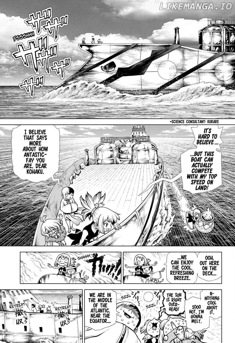 Dr. Stone chapter 201 - page 4