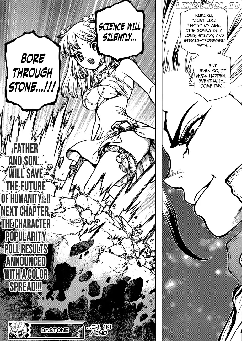 Dr. Stone chapter 114 - page 19