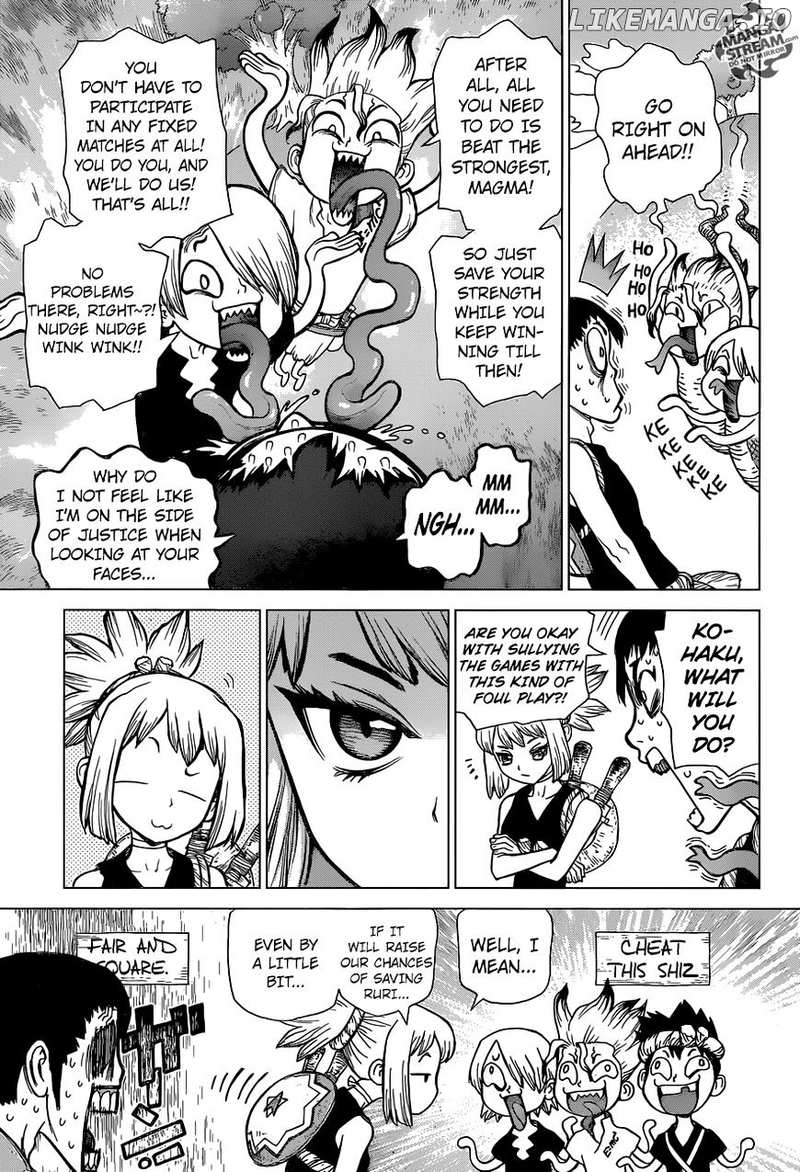 Dr. Stone chapter 33 - page 16