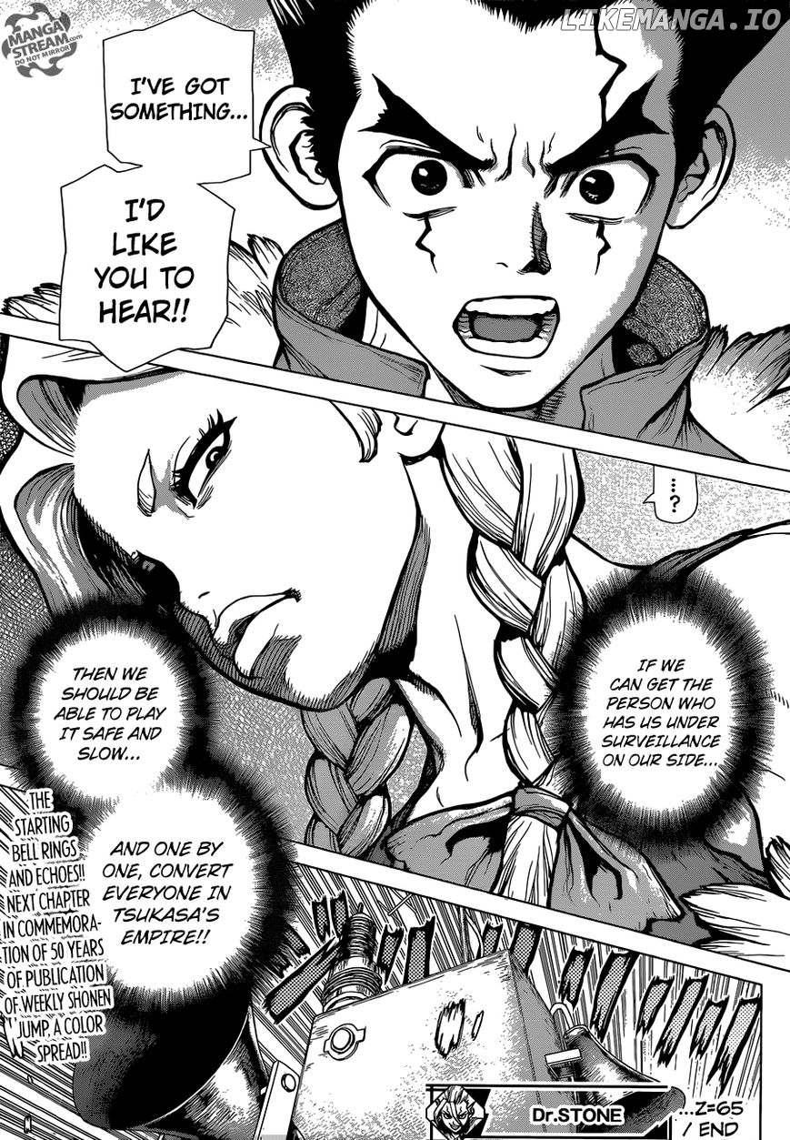 Dr. Stone chapter 65 - page 20