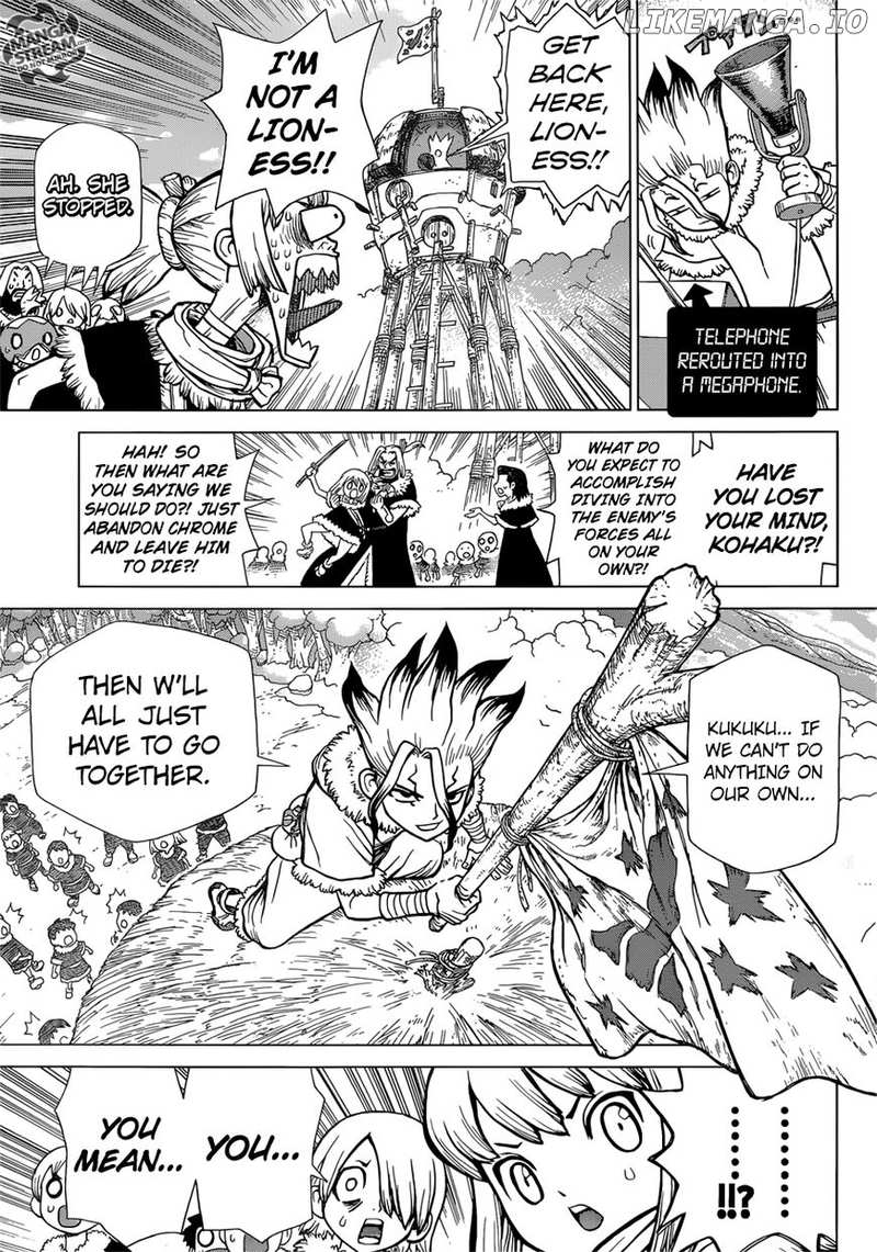 Dr. Stone chapter 67 - page 15