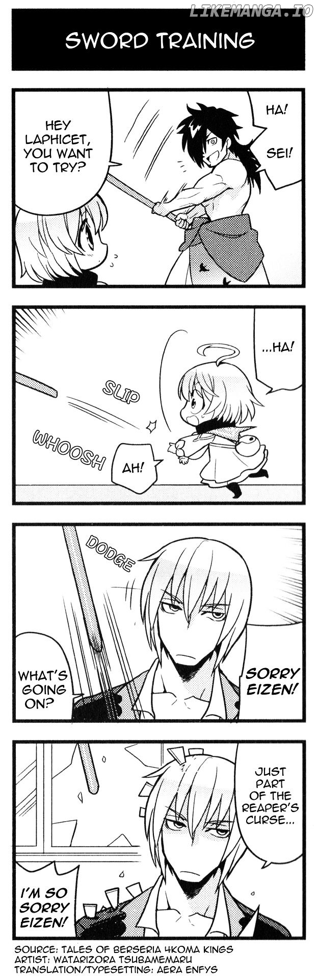Tales of Berseria 4koma Kings chapter 10 - page 1