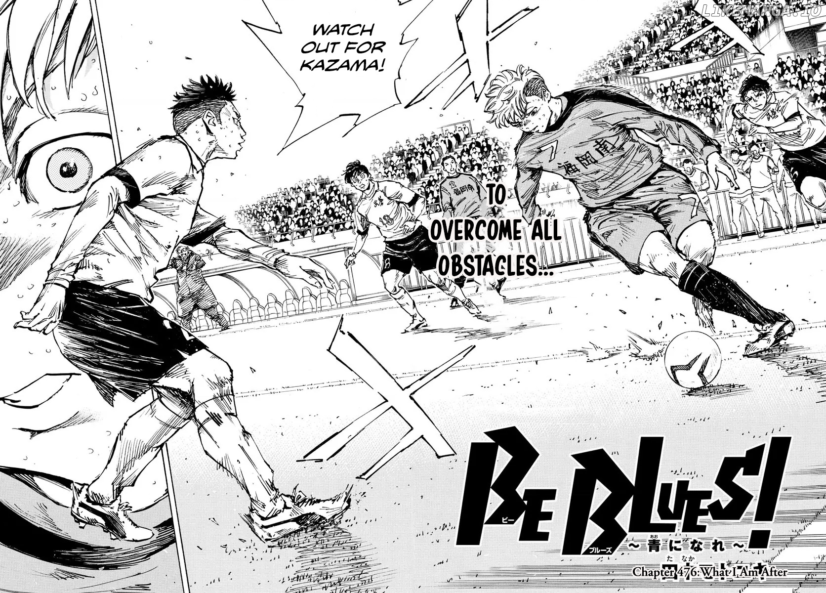 BE BLUES ~Ao ni nare~ Chapter 476 - page 3