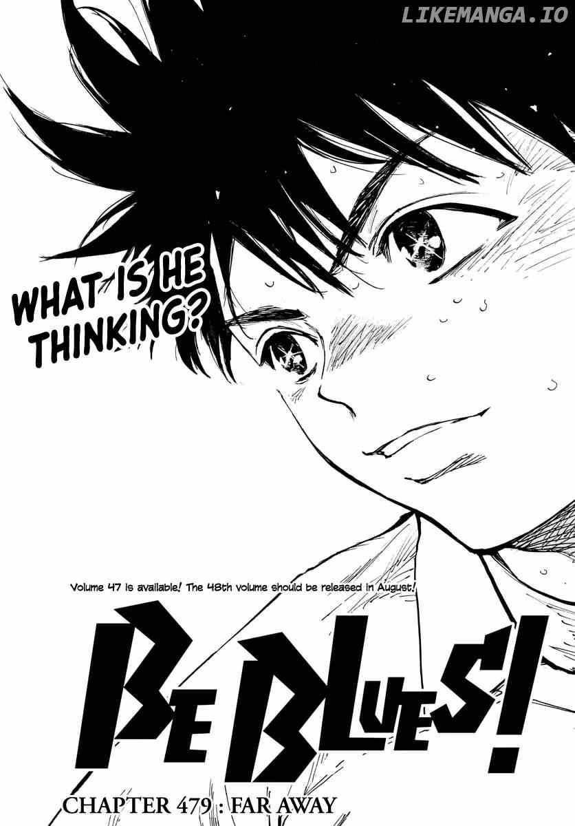 BE BLUES ~Ao ni nare~ Chapter 479 - page 2