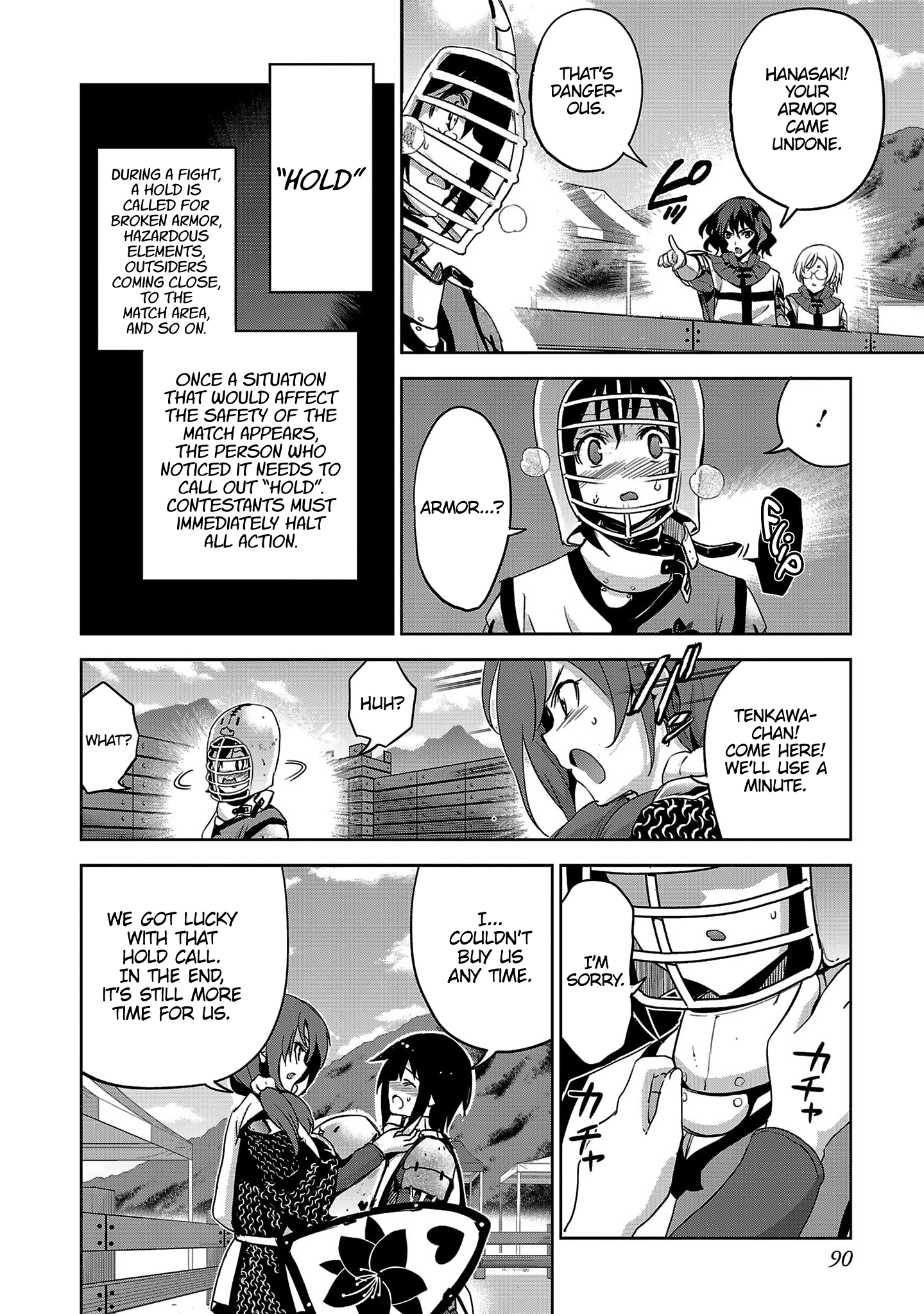 Shoujo Kishidan X Knight Tale chapter 16 - page 10